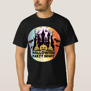ABÓBORA ASSOMBRADA - CAMISA NOTURNA FESTA DE HALLO