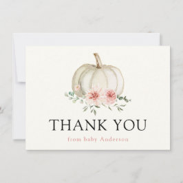 Abóbora Branca e Florestas Rosa Muito Obrigado