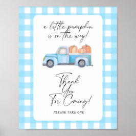 Abóbora-caminhão - Obrigado por vir Poster