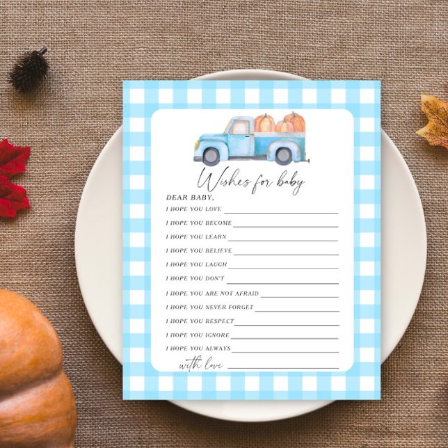 Abóbora-de-caminhão azul - Desejos para jogos de b (Criador carregado)