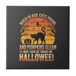 Abóbora de Gato Preto Desenho Vetorial de Hallowee