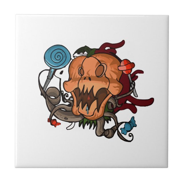 Abóbora de Halloween                        (Frente)