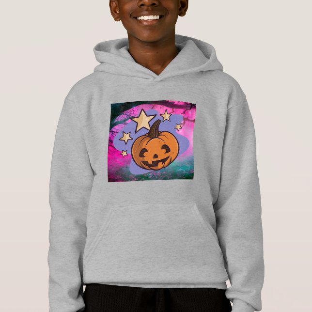 abóbora de halloween assustadora (Frente)