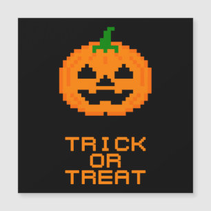 ABÓBORA DE HALLOWEEN - DOCE OU TRAVESSURA Cartão M