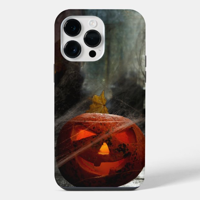Abóbora de Halloween Laranja (Verso)