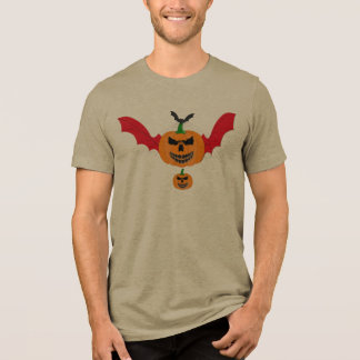 Abóbora de Halloween Morcego Vampiro Malvado Jack