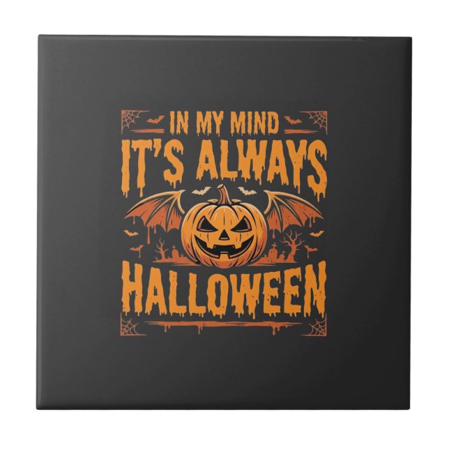 Abóbora de Halloween sempre Morcego Vetor Design_1 (Frente)