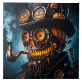Abóbora de Halloween Steampunk Gótico