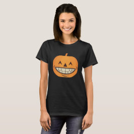Abóbora dental da camisa do Dia das Bruxas com