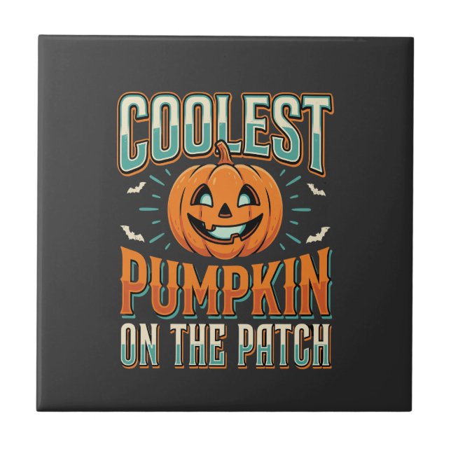 Abóbora Mais Legal Do Projeto De Halloween Patch_1 (Frente)