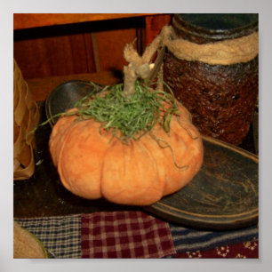 Abóbora Prim que recolhe o poster