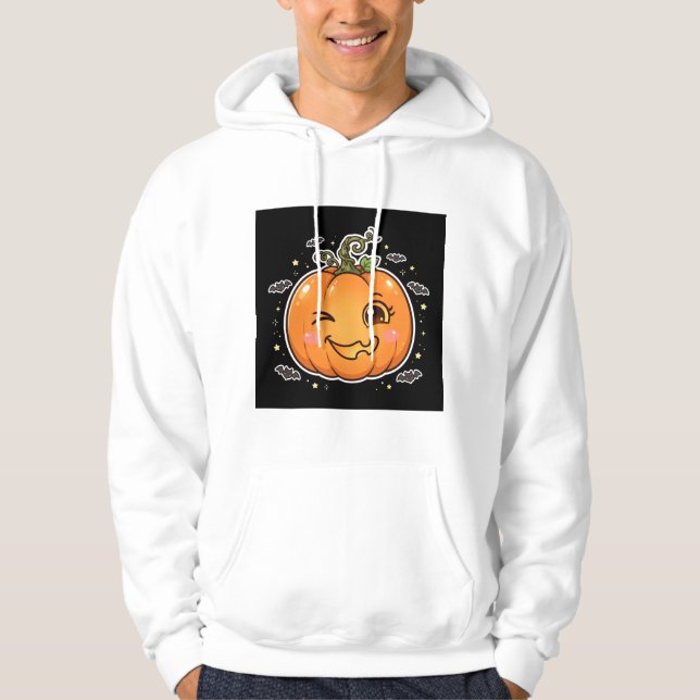 Abobora Silly Jack O Lantern de Halloween Moletom (Frente)