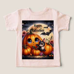 Abóboras e Morcegos de Halloween