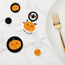 Abóboras e morcegos de Halloween