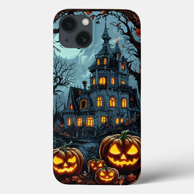 Abóboras Reluzentes na Noite de Halloween (Verso)