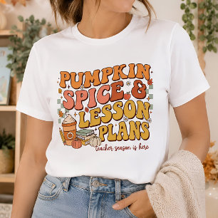 Abobrinha de especiarias & planos de aula Camisa d