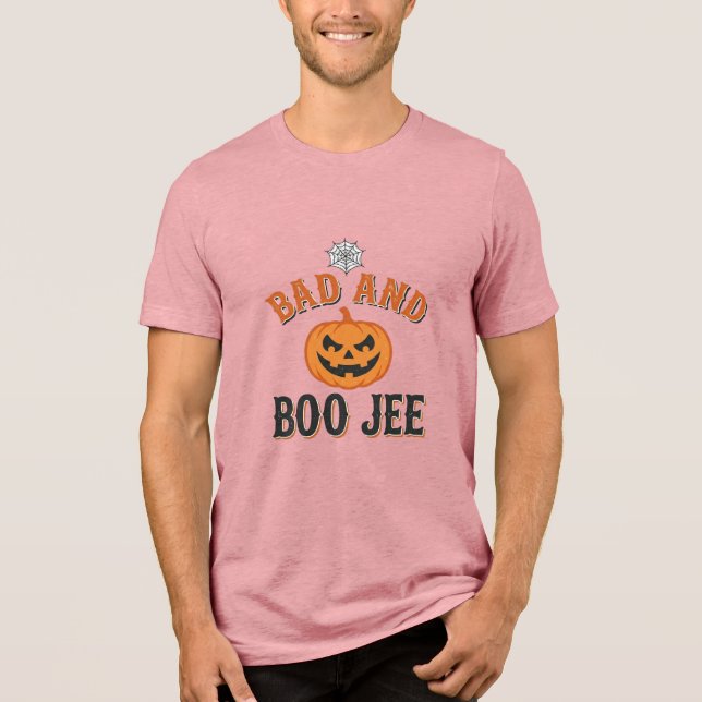 Abobrinha Ruim E Boo Jee De Halloween Gráfico_1 (Frente)