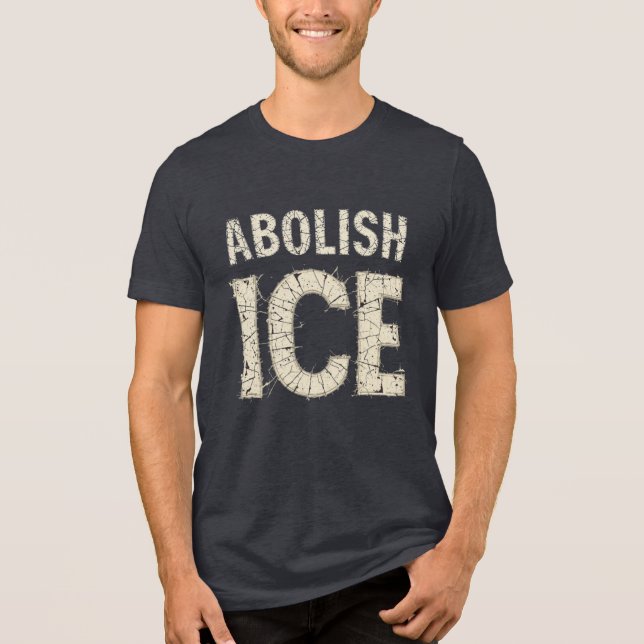 Abolição do Protesto Negrito do ICE - direitos de  (Frente)