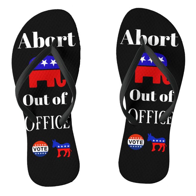 Abortar Chinelos de GOP Fora do Escritório (Pé da cama)