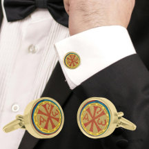 Medalhão Chi Rho / Alpha Omega do SNV 36