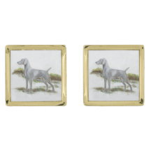 Weimaraner Cufflinks