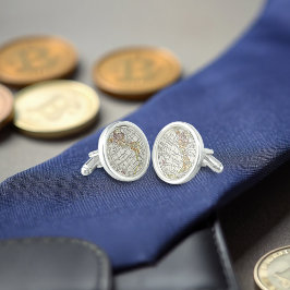 Abotoaduras Vintage Western Hemisphere Globe Map