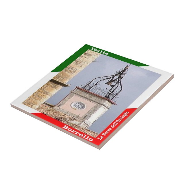 ABR017 BORRELLO, A Torre de Relógio, (Lateral)