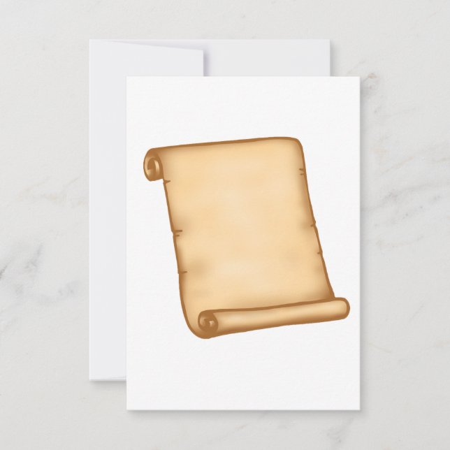 Abra convites do rolo (Frente)