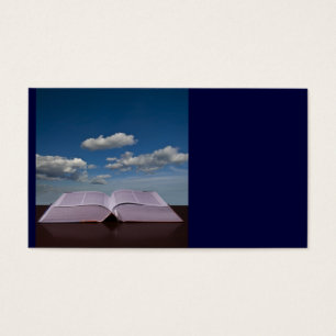 Abra o livro e o céu