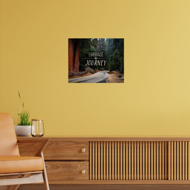 Abraçar a Jornada Foto Poster | Floresta de Sequoi (Sala de Estar 2)