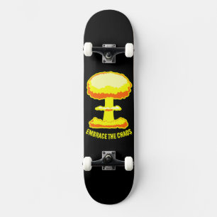Abraçar O Design De Skateboard Do Caos