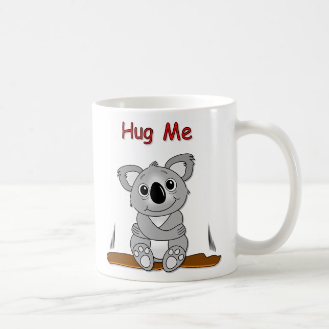 Abrace-me caneca do Koala (Direita)