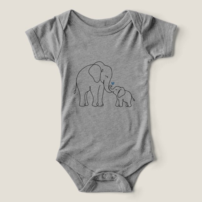 Abraço de Elefante Suave (Design frontal)