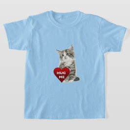 Abraço-me - Camisa Básica Para Meninas