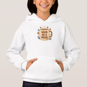 Abraço numa Caneca - Design de Caneca de Café Fofo