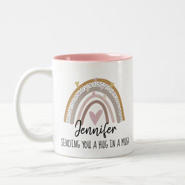 abraço numa caneca pensando em você (Esquerda)