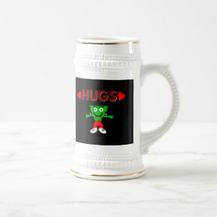 Abraços de FrankenCheese Caneca de cerveja