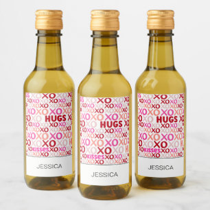 Abraços e Kisses, cor-de-rosa, Namorada XOXO Galen