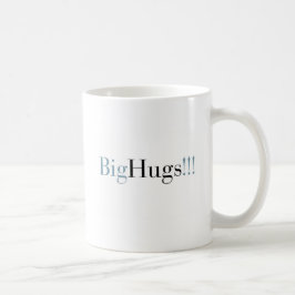 ABRAÇOS GRANDES!!! caneca de café