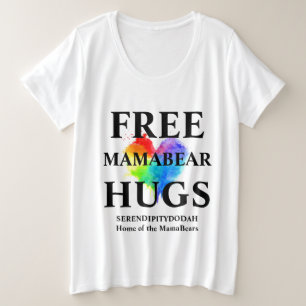 Abraços livres e camisa