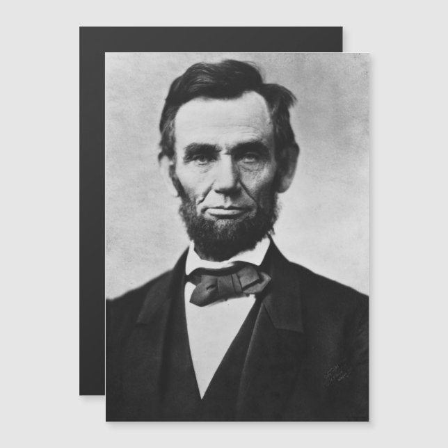 Abraham Lincoln: 16º Presidente da América (Frente/Verso)