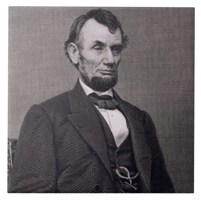 Abraham Lincoln, gravado de uma fotografia vai (Frente)