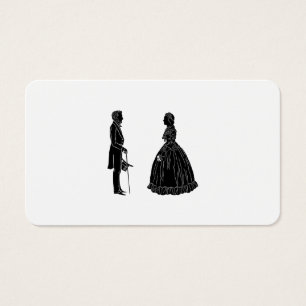 abraham lincoln mary todd lincoln silhueta baile