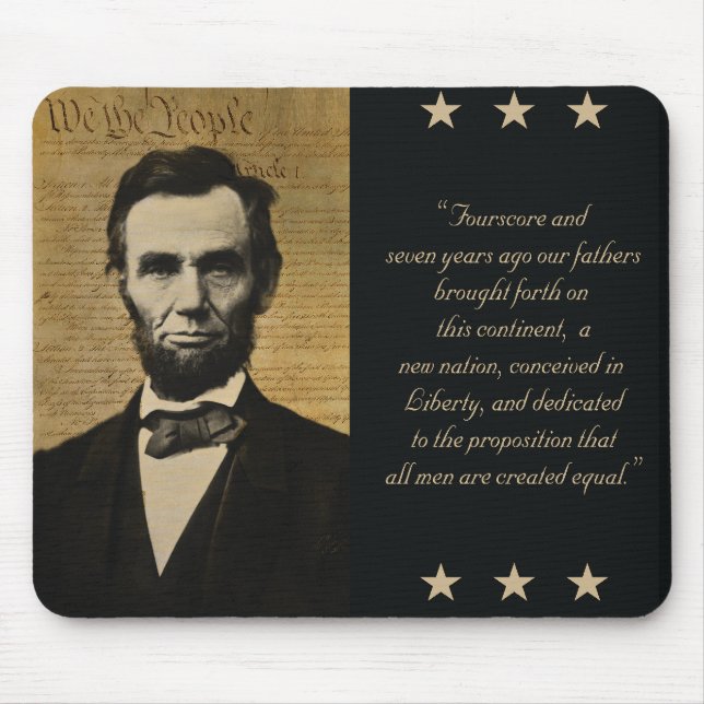 abraham lincoln mousepad (Frente)