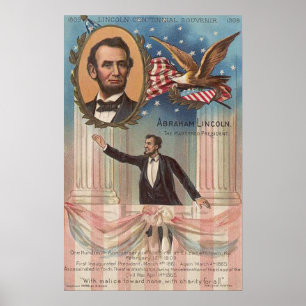 Abraham Lincoln Poster vintage