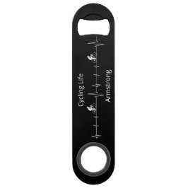 Abridor De Garrafa Bar Key Ciclografando a vida, pulsação personalizável