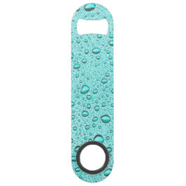 Abridor De Garrafa Bar Key Gotas aquamarinas