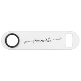 Abridor De Garrafa Bar Key Nome da Assinatura do Arco de Cubo