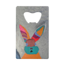 Abridor De Garrafa Cartão Em Forma De Crédito Bonnie Bunnie Bottle Opener - CreativeDrew