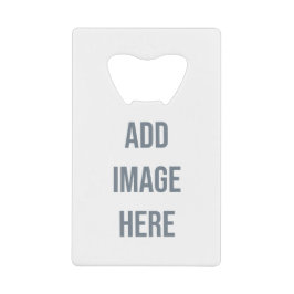 Abridor De Garrafa Cartão Em Forma De Crédito Crie seu